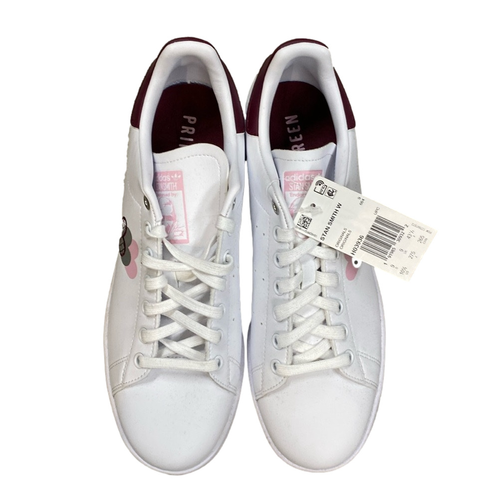 Adidas Women’s Stan Smith 'Hearts - Victory Crimson' Sneakers | Size 10.5